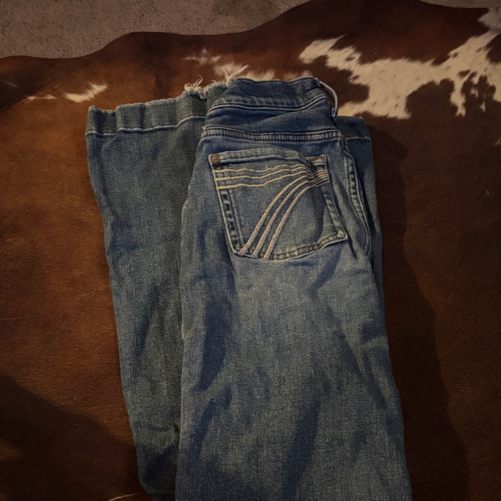 7 For All Mankind Women's Blue Relaxed Jeans